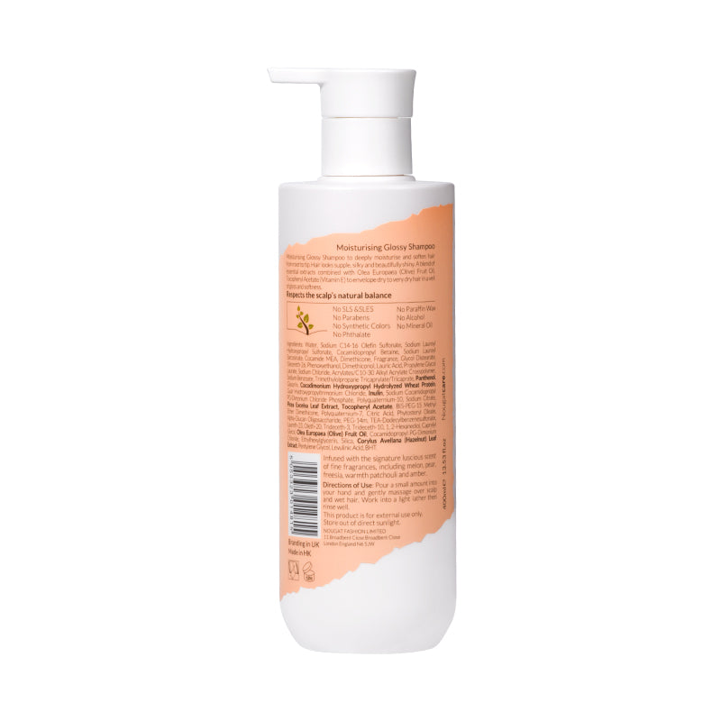 MOISTURISING GLOSSY SHAMPOO 400ML