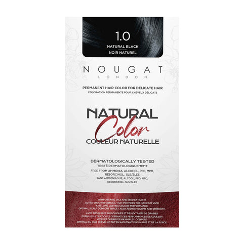 Permanent Hair Colour Natural Black 1.0 (170ml)